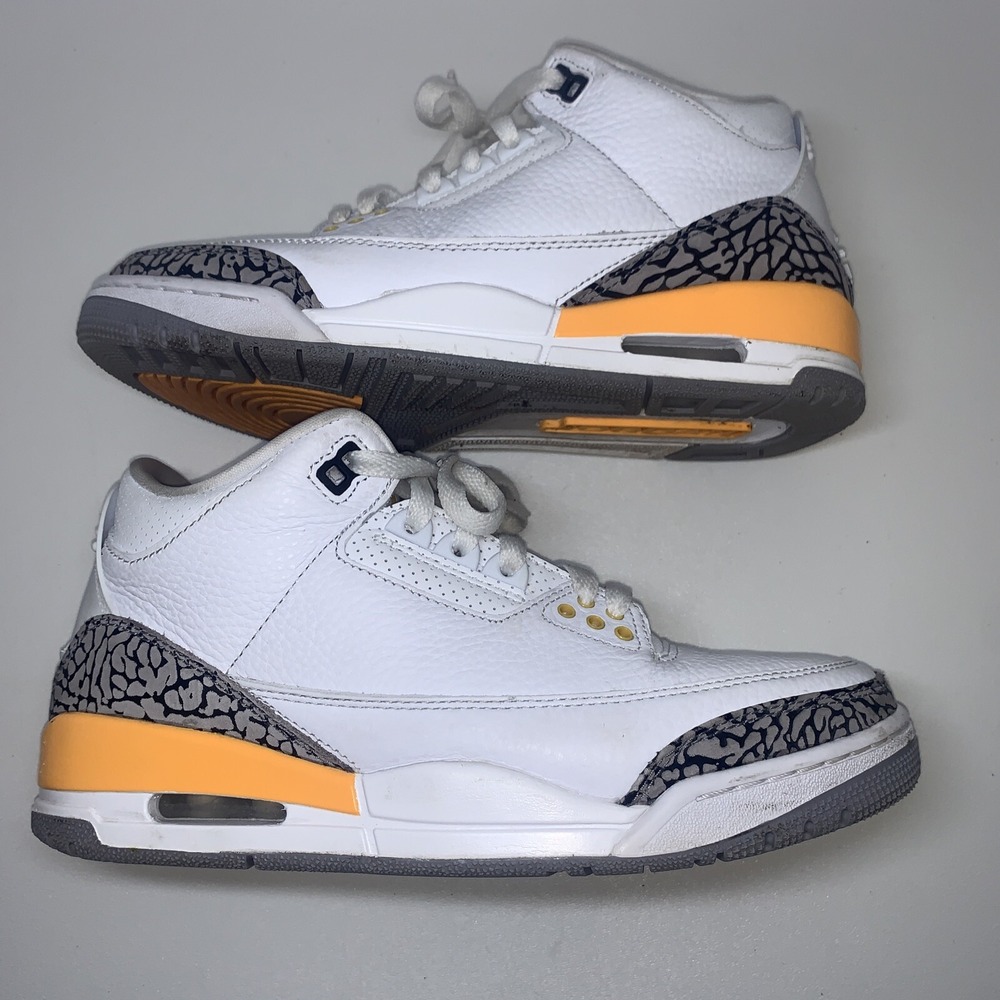 Nike Air Jordan 3 Retro Laser Orange 2020 Size 8 Women No Box